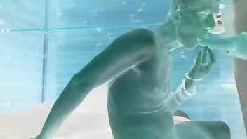 Preview 1 of Tuga Su - Sucking &amp_ cum shot in this full on oral dildo worship video. Alien inspired oral fantasy in art negative production by A55B4Nd1T