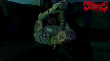Preview 1 of Free Heather Brook Deep Throat - Alien Girl,  very sloppy deeptrhoat