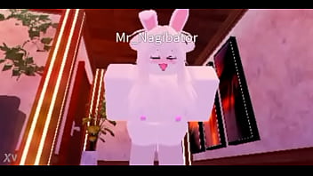 Preview 2 of High Heel Worhip - Bunny girl getting fucked by a guest
