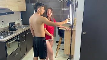 Preview 1 of Post Op Ladyboy Pussy - ayudo a mi peque&ntilde_a hermanastra en sus redes sociales para poder follarmela y termino corriendome en su co&ntilde_o.