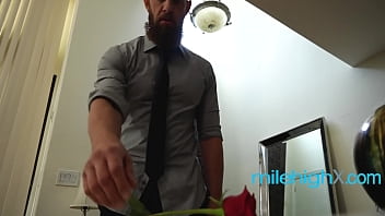 Preview 1 of Top Un Poco De Todo 1 - Wife Gave Husband A Big Tits Girl As Anniversary Present