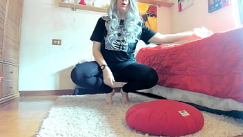 Preview 1 of Big Nipple Suking - Masturbation big dirty diaper full of pee