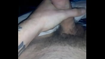 Preview 3 of Rich Wife Gangbanged - Me playing with my cock