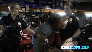 Preview 2 of Sister Sleep Xxxvideo - Kinky MILF with big tits are banging a BBC criminal in his workshop.