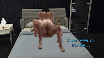 Preview 4 of Saxsi Mol - My NEW Roommate [The Sims 4] [FUTA] Part 4