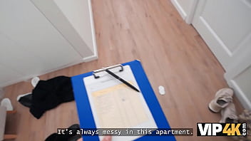 Preview 1 of Sexy Video Hd Xxxxcom - VIP4K. Russian college slut is having her first ANAL to stay in the apartment