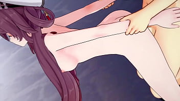 Preview 4 of The Matures - Hu tao secret sex cutscene - genshin impact hentai