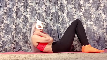 Preview 1 of Sleeping Punished Hard - GIANTESS: Intense workout with Giantess Mia Mimi