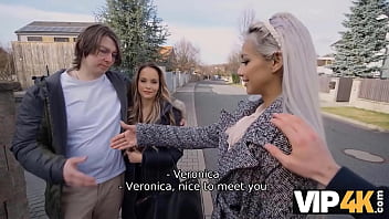 Preview 1 of Hiring Girls - VIP4K. Charlie Dean and Veronica Leal fucked Jennifer Mendez in a swap wives