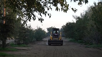 Preview 2 of Yulia Webcam - Sexy Indian Girl Driving Bobcat - Maya