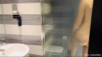 Preview 3 of Fucking This Old Granny - Step mom caught me spying on her in a shared hotel room.