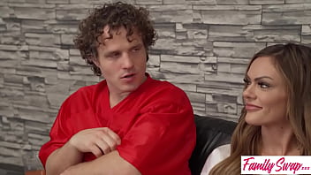 Preview 2 of Chloe Scott And Flash Brown - &quot_If your team wins,  then swap and I will show you our titties&quot_ S2:E5