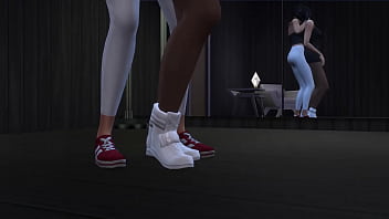 Preview 1 of Janine Lindemulder Vs Mandingo - My NEW Roommate [The Sims 4] [FUTA] Part 3