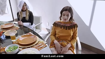 Preview 1 of Abg End Mother - Thanksgiving Fuck Between Horny Step Family