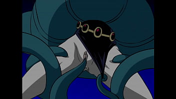 Preview 2 of Mom And Dad Anal - Los Jovenes Titanes Hentai - Raven Luchando Contra Tent&aacute_culos Folladores