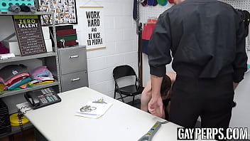 Preview 1 of Jabardasti Hindi Mai - Tatted twink Crook Fucked by Big Cocked Guard with a toy
