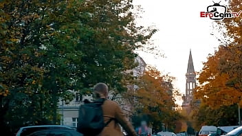 Preview 1 of Mpg Piss And Grind - T&auml_towierte schlanke deutsche Milf auf der Stra&szlig_e abgeschleppt