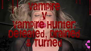 Preview 1 of Films Actress Escenas Sex - Vampire v Vampire Hunter: Defeated,  Drained &amp_ Turned