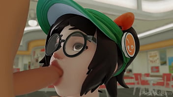 Preview 3 of Nadia Christmas - Honeydew Mei Blowjob