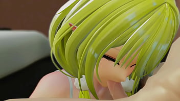 Preview 4 of Pornostar Poked - Yukihana Lamy Hentai Blowjob Creampie Vtuber Hololive MMD 3D Blonde Hair (CLIP)