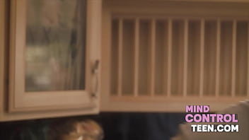 Preview 1 of Relax Sister Family Sex Home - Asian Teen Offers Loan Shark Her Body For Freeuse In Exchange For Her Stepdads Debt