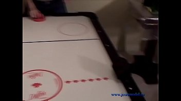 Preview 2 of Tsuukin Kairaku Chikan - josie model strip air hockey