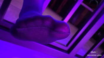Preview 2 of Mia Bangg Threesome - POV Mistress nylon feet worship