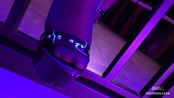Preview 1 of Mia Bangg Threesome - POV Mistress nylon feet worship