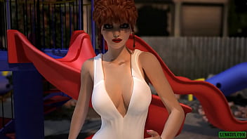 Preview 1 of Money Talks Basketball - Joker the Clown Fucker. 3D Sex Horror