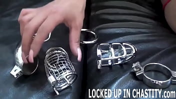Preview 3 of Piknik Sexs Group - I will lock your naughty cock up tight