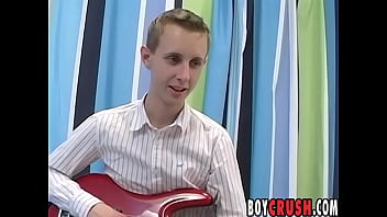 Preview 1 of Sex Xxbx Dady - Shy and skinny amateur Jacob Rex masturbates and cums solo