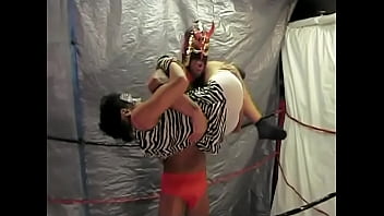 Preview 1 of Cum Inside Thailand Teen Young - UNDERGROUND INTERGENDER WRESTLING PROMOTION KING of INTERGENDER SPORTS