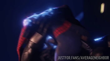 Preview 3 of Boys First Porn Watch - Spiderman x Venom