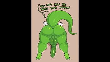 Preview 3 of Sandwich Blowjobs - Gay Furry Porn Compilation (Alien Edition)