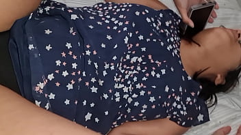 Preview 3 of Mother Farting Anal - Argentina Miranda hablando por telefono con su esposo mientras la folla su jefe