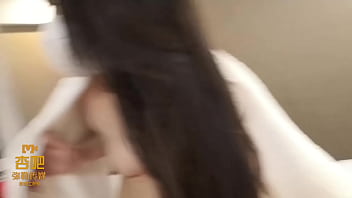 Preview 2 of Turkish Cagla Sikel - 【弥勒传媒】MLCM-3305 充满青春气息的女生，甜美可人衣服都没来得及脱就插入