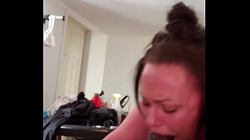 Preview 4 of Big Hot Mom Want Dick - Pawg deep throats big black bbc