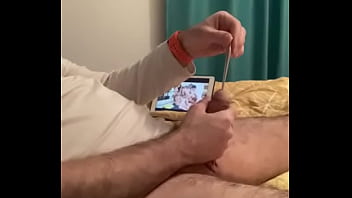 Preview 1 of Daughter Secret Phone - Penis plug training