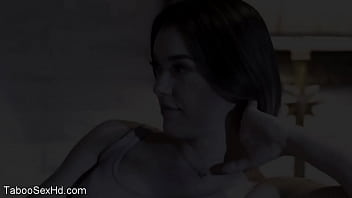 Preview 1 of Alectaocean Behind Scene - Jelous stepdaughter seduce stepdad