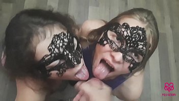 Preview 4 of Geting Wife - Custom double blowjob to order in yoga pants