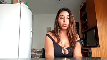 Preview 3 of Hot Blue Sexy Videos - Vlog Sarah Rosa Atriz ║ Vizinhos Encrenqueiros
