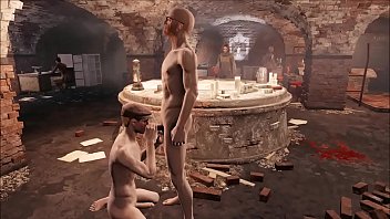 Preview 3 of Klaudia Kelly New Sex - Fallout 4 Good fuck at The Railroad Part.2