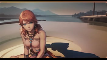 Preview 2 of Olga Kurylenko Nude Fakes - AI generated Oerba Dia Vanille | Final Fantasy XIII