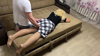 Preview 2 of New Bhabi - Warm old ass upskirt takes penis anal. homemade stepmom
