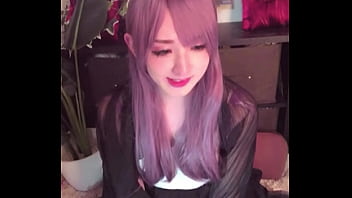 Preview 2 of Jav Budak Gambar - 【個撮】オナホを使ってテンションが上がっている男の娘が配信しながらオナニーをする動画