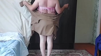 Preview 4 of Tomando Gozo - Crossdressing Tricks if You Don&#039_t Have a Girl Dresses Don&#039_t Worry You Can Make It From Your Own Boy Clothes Easily