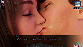 Preview 2 of Manila Exposed Behind Scene - SUNSHINE LOVE v0.70 #144 &bull_ Footjob from a busty teen