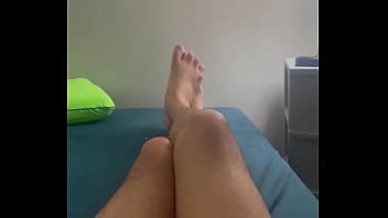 Preview 2 of Deep Hard Porn Bbw Forcefuck - hornykarim1983 gets so horny after 1 hit and wiggles cock in bed
