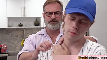 Preview 1 of Pinki Girl - My older mentor showing me massage trick Little did I knew that he is also a horny sex machine