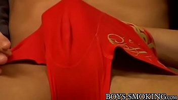 Preview 2 of Sylhety Babi Shopna - Big smoker twink Ryan Connors wanking his throbbing cock
